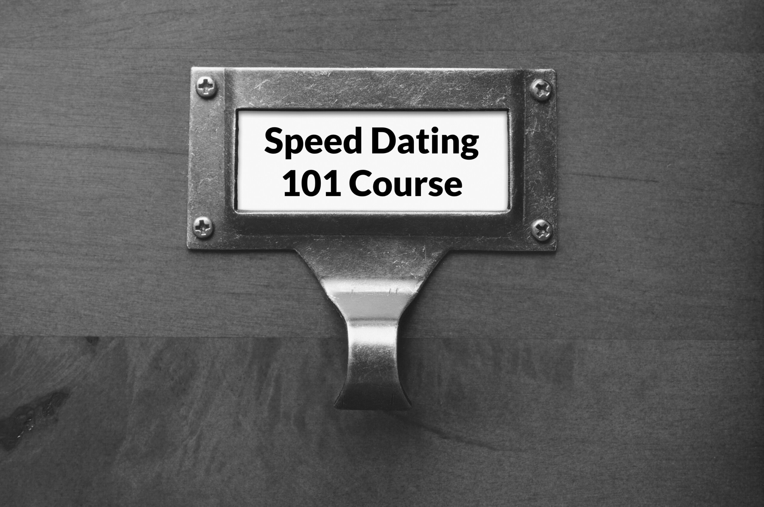 library card for speed dating 101