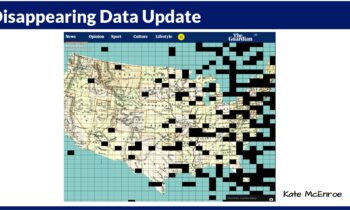 Disappearing Data Update